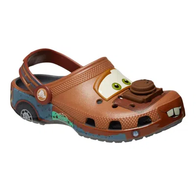 Crocs X Pixar Cars Mater Classic Clog Shoes In Multi