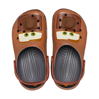 Crocs X Pixar Cars Mater Classic Clog Shoes In Multi