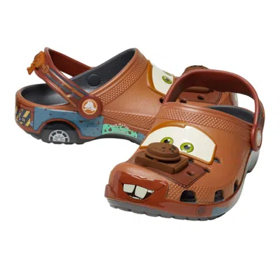 Crocs X Pixar Cars Mater Classic Clog Shoes In Multi