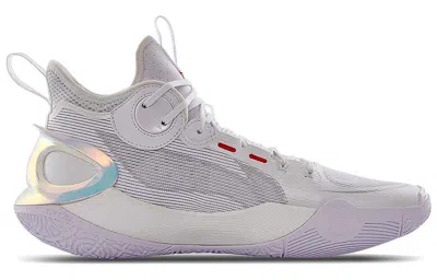 Li-ning Sonic 10 Ultra Mid 'white Purple' In Gray