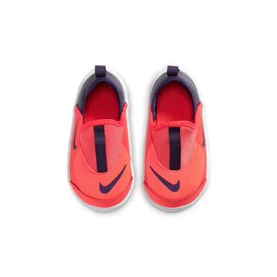 Nike (td)  Lil' Swoosh Laser Red In Animal Print