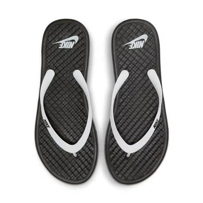 Nike On Deck Flip Flop 'white' In Black