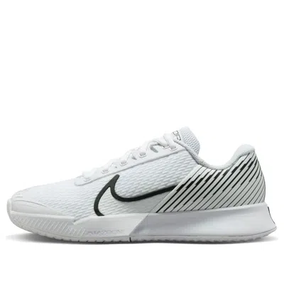 Nike Court Air Zoom Vapor Pro 2 Rubber-trimmed Mesh Sneakers In White