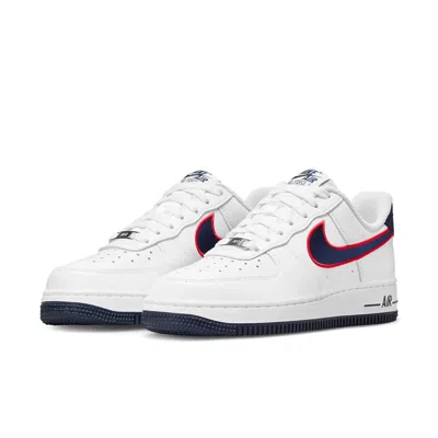 Nike Air Force 1 Low "houston Comets Four-peat" Sneakers In White