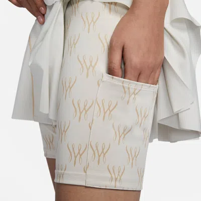 Nike (wmns)  Serena Williams Design Crew Skirt 'light Bone' In White
