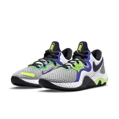 Nike Renew Elevate 2 'white Volt Indigo' In Gray