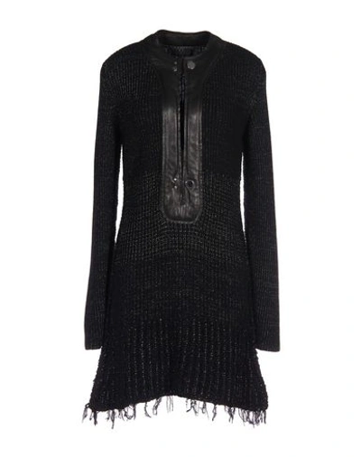Calvin Klein Collection Short Dress In Black