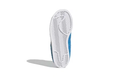 Adidas Originals (ps) Adidas The Simpsons X Superstar 'marge Simpson' In Blue