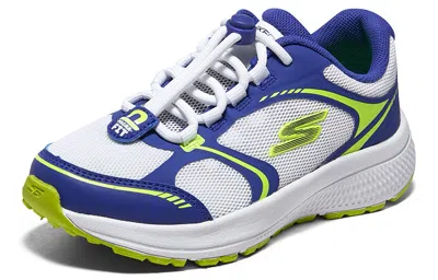 Skechers (gs)  Go Run Consistent 'blue White' In Multi