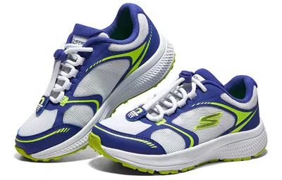 Skechers (gs)  Go Run Consistent 'blue White' In Multi