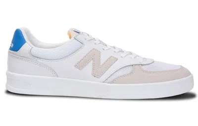 New Balance 300 Series Low Tops Casual Skateboarding Shoes Unisex White In Multi