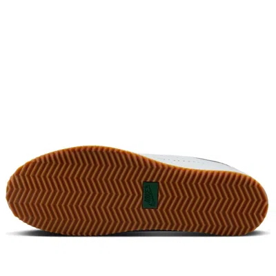 Nike Cortez Decon Suede-trimmed Perforated Leather Sneakers In Gray