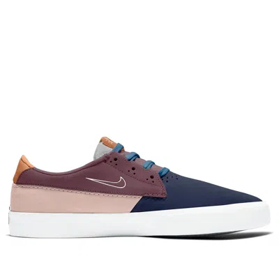 Nike Shane Sb 'midnight Navy Pink Oxford' In Multi