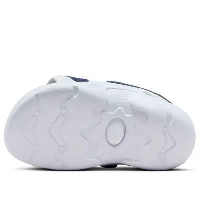 Nike (td)  Sunray Adjust 6 Slides 'white Navy' In Multi