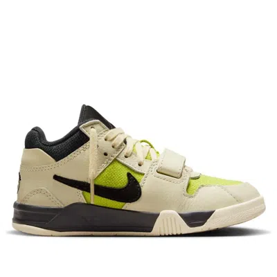 Air Jordan (ps)  X Travis Scott Jumpman Jack Tr 'bright Cactus' In Multi