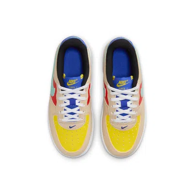 Nike (ps)  Force 1 Lv8 'sanddrift Track Red' In Multi