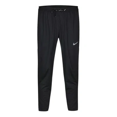 Nike Phnm Elite Knit Reflective Strip Running Pants Men's Black