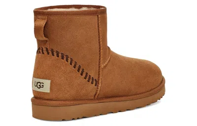 Ugg Classic Mini Deco Suede Boot 'brown'
