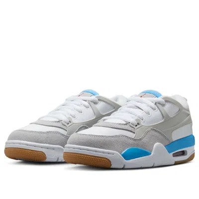 Air Jordan (gs)  4 Rm 'white Blue Neutral Grey' In Gray
