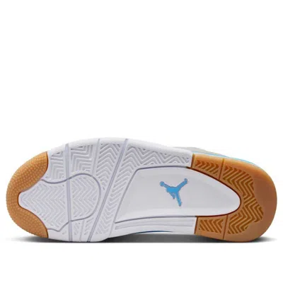 Air Jordan (gs)  4 Rm 'white Blue Neutral Grey' In Gray