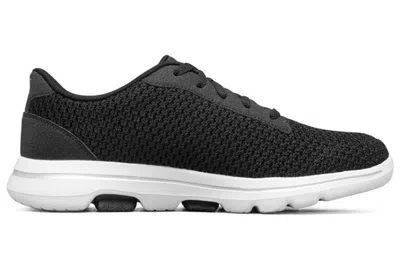 Skechers (wmns)  Go Walk 5 Running Shoes Black/white