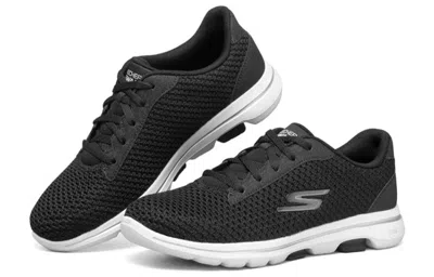 Skechers (wmns)  Go Walk 5 Running Shoes Black/white