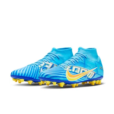 Nike Mercurial Superfly 9 Academy Km Ag 'blue Artificial Ground'