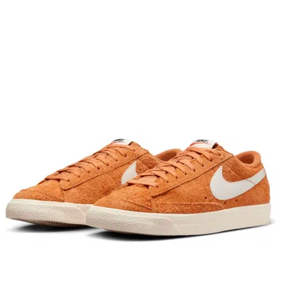 Nike Women's Blazer Low '77 Vintage Shoes In Orange