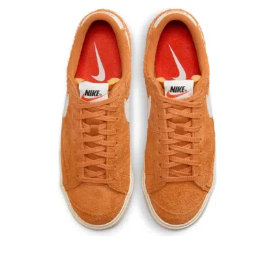 Nike Women's Blazer Low '77 Vintage Shoes In Orange