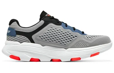 Skechers Go Run 7.0 'grey Black White' In Gray