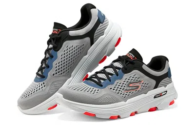 Skechers Go Run 7.0 'grey Black White' In Gray