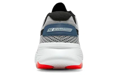 Skechers Go Run 7.0 'grey Black White' In Gray