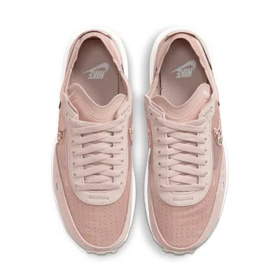 Nike Waffle One "fossil Stone Leopard" Sneakers In Pink