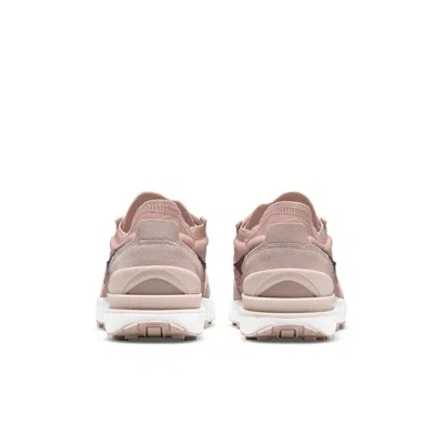 Nike Waffle One "fossil Stone Leopard" Sneakers In Pink