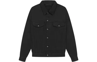 Essentials Classic Denim Jacket In Black