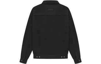 Essentials Classic Denim Jacket In Black