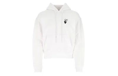 Off-white Pullovers Long Sleeve Cotton Logo Sweatshirt