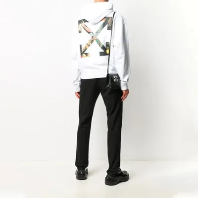 Off-white Pullovers Long Sleeve Cotton Logo Sweatshirt