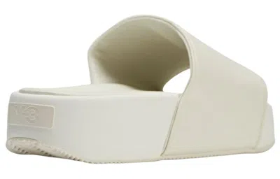 Adidas Originals Y-3 Leather Flatform Slides
