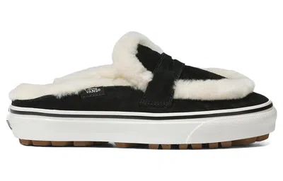 Vans Style 53 Shearling Mule Dx 'black White'