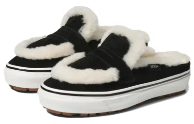 Vans Style 53 Shearling Mule Dx 'black White'