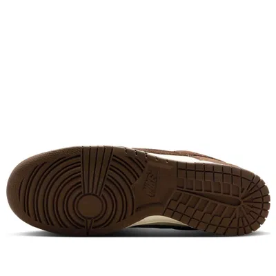 Nike Dunk Low Retro Casual Shoes Size 11 Leather In Brown