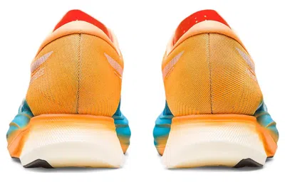 Asics Metaspeed Edge+ 'island Blue Orange Pop' In Multi