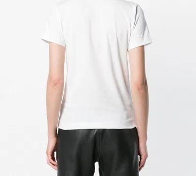 Comme Des Garçons Play Comme Des Garcons Play Women's Heart Tee In White