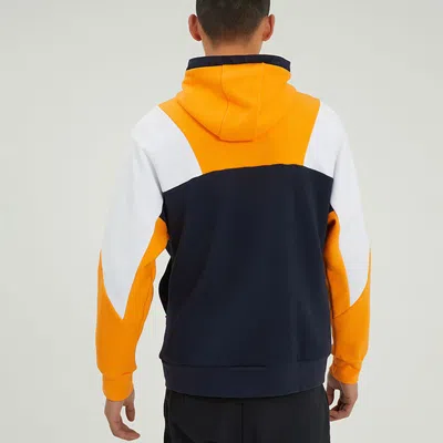 Adidas Originals Men's Adidas Stripe Splicing Logo Printing Zipper Hooded Jacket Autumn Black