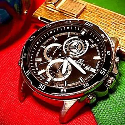 Casio Edificeseries Men'ses Mens Black Analog