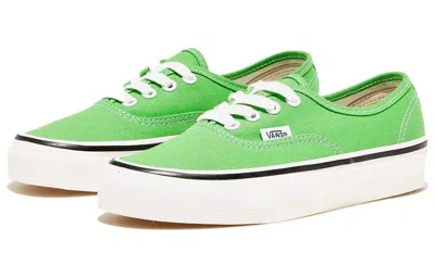 Vans Ua Authentic 44 Dx Man Sneakers Green Size 12 Textile Fibers