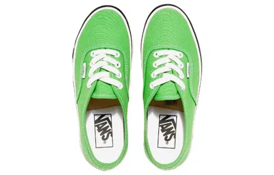 Vans Ua Authentic 44 Dx Man Sneakers Green Size 12 Textile Fibers