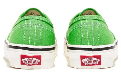 Vans Ua Authentic 44 Dx Man Sneakers Green Size 12 Textile Fibers