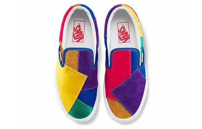 Vans Classic Slip-on 'pride - Patchwork' In Multi